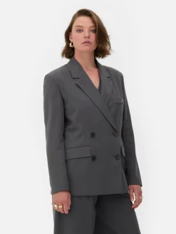 Clearance Zweireihiger „Rita Ora“ Blazer Im Oversized-Look Damen Blazer