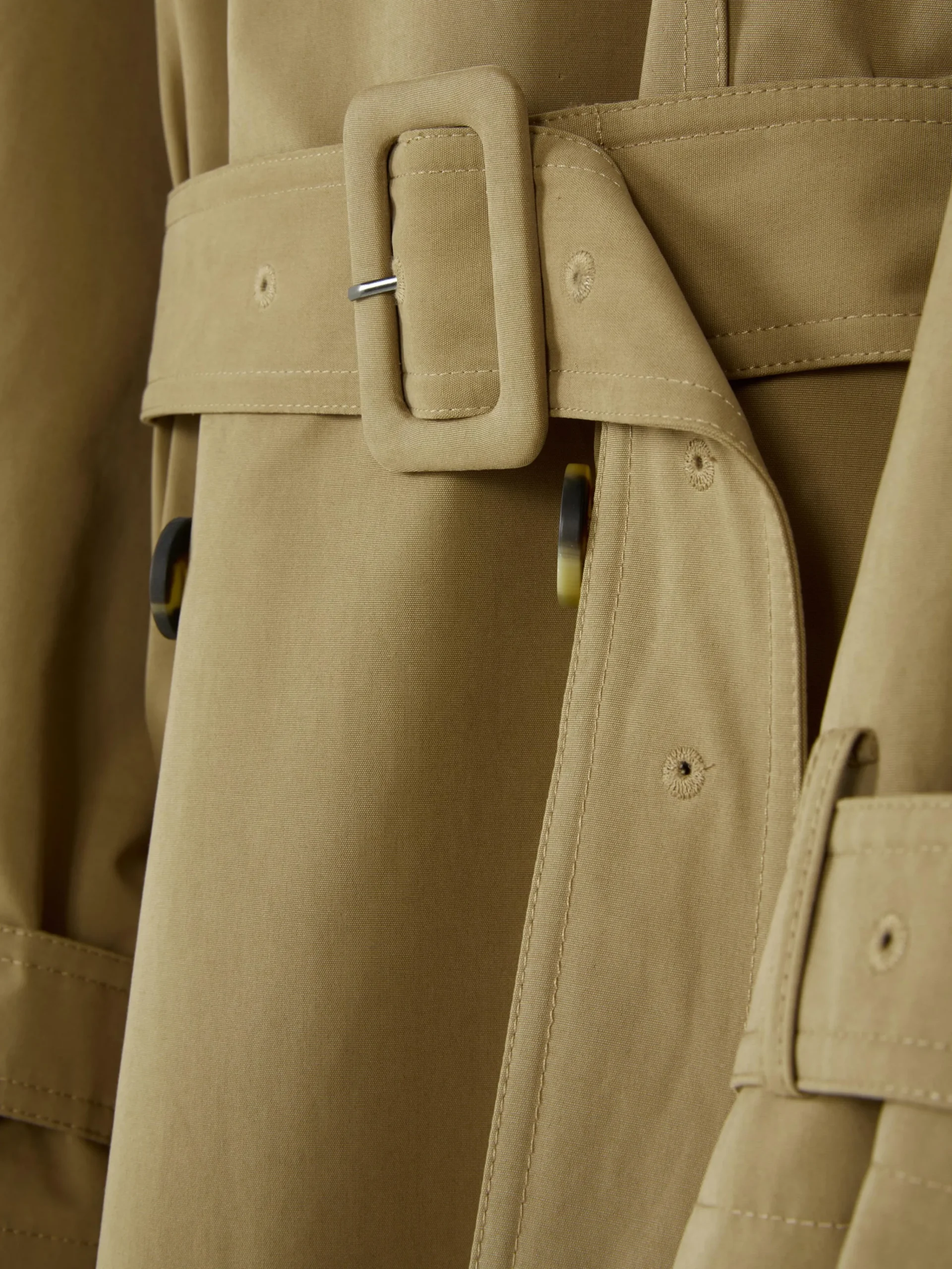 New Zweireihiger „Rita Ora“ Mac Mit Kapuze Damen Jacken Und Mäntel