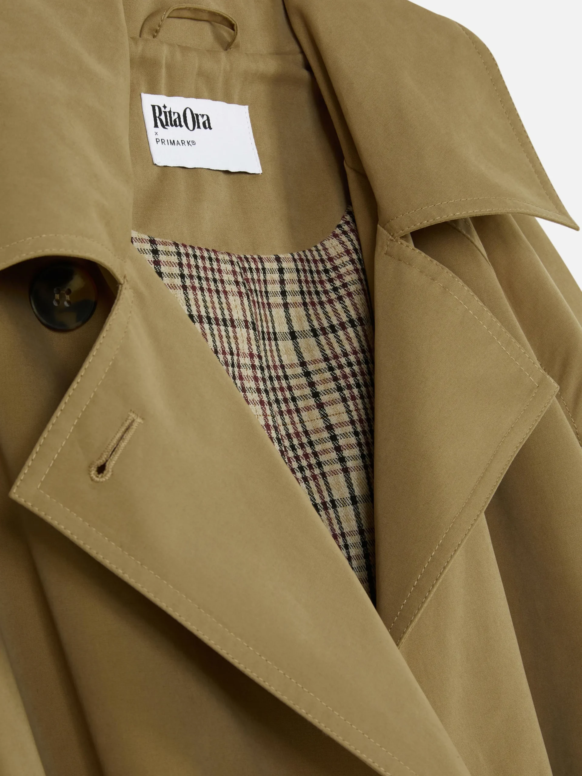 New Zweireihiger „Rita Ora“ Mac Mit Kapuze Damen Jacken Und Mäntel