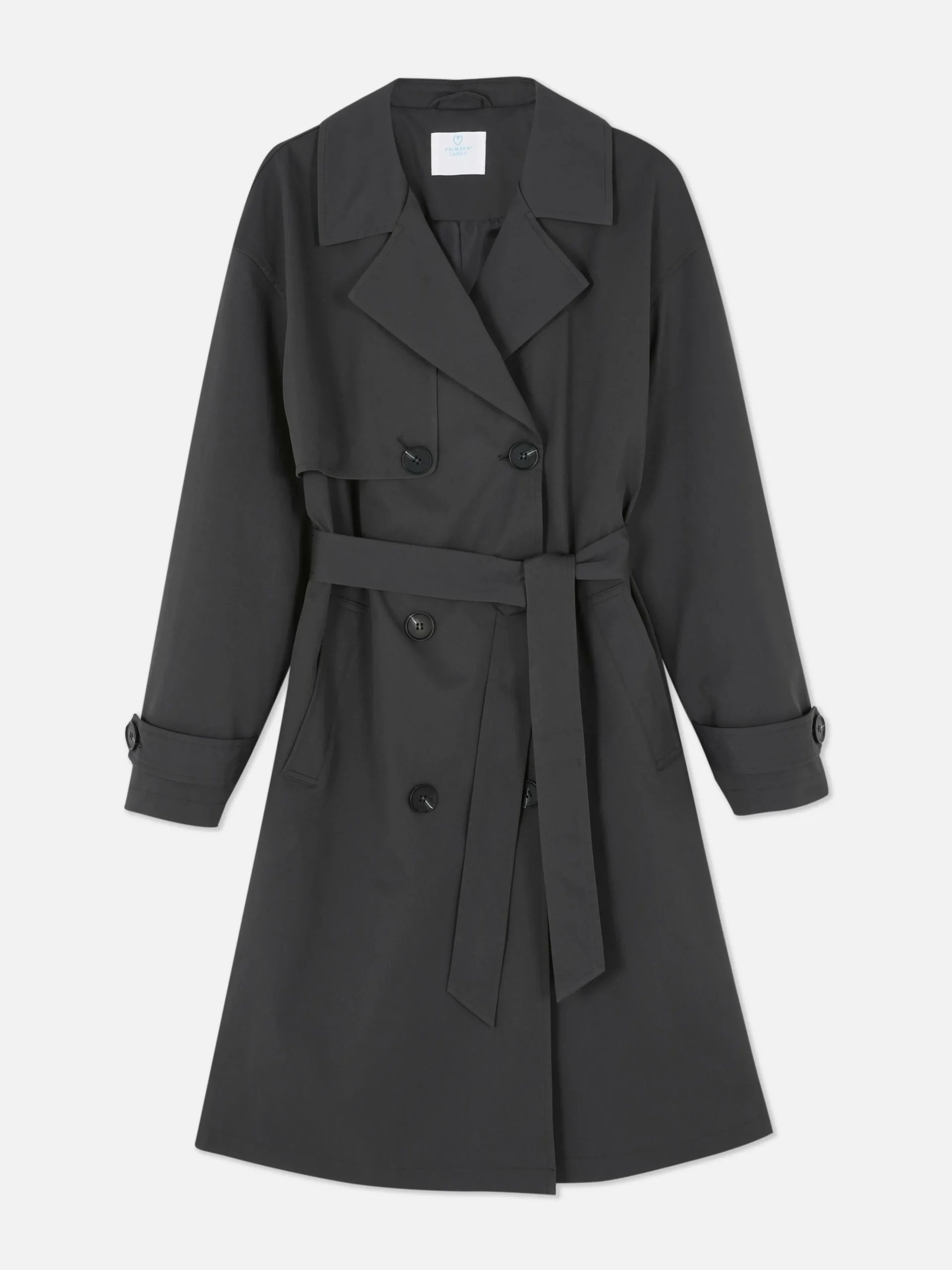 Zweireihiger Trenchcoat Mit Gürtel Damen Jacken Und Mäntel