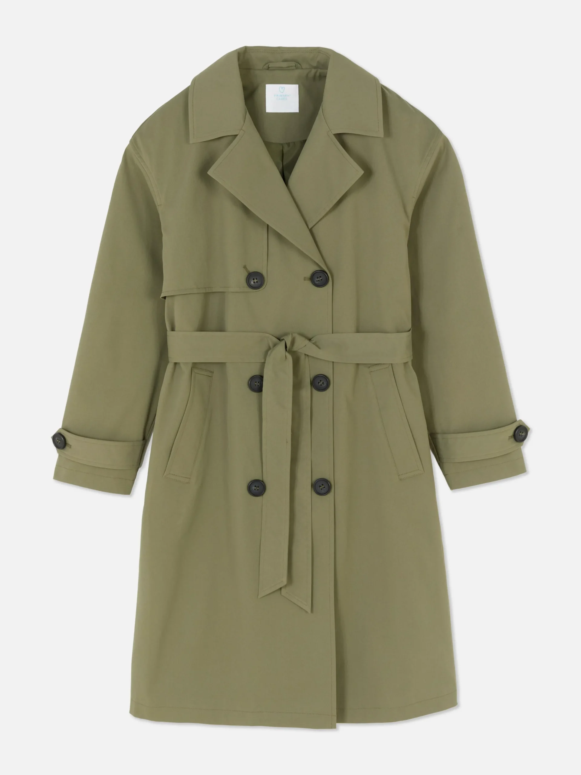 Discount Zweireihiger Trenchcoat Mit Gürtel Damen Jacken Und Mäntel